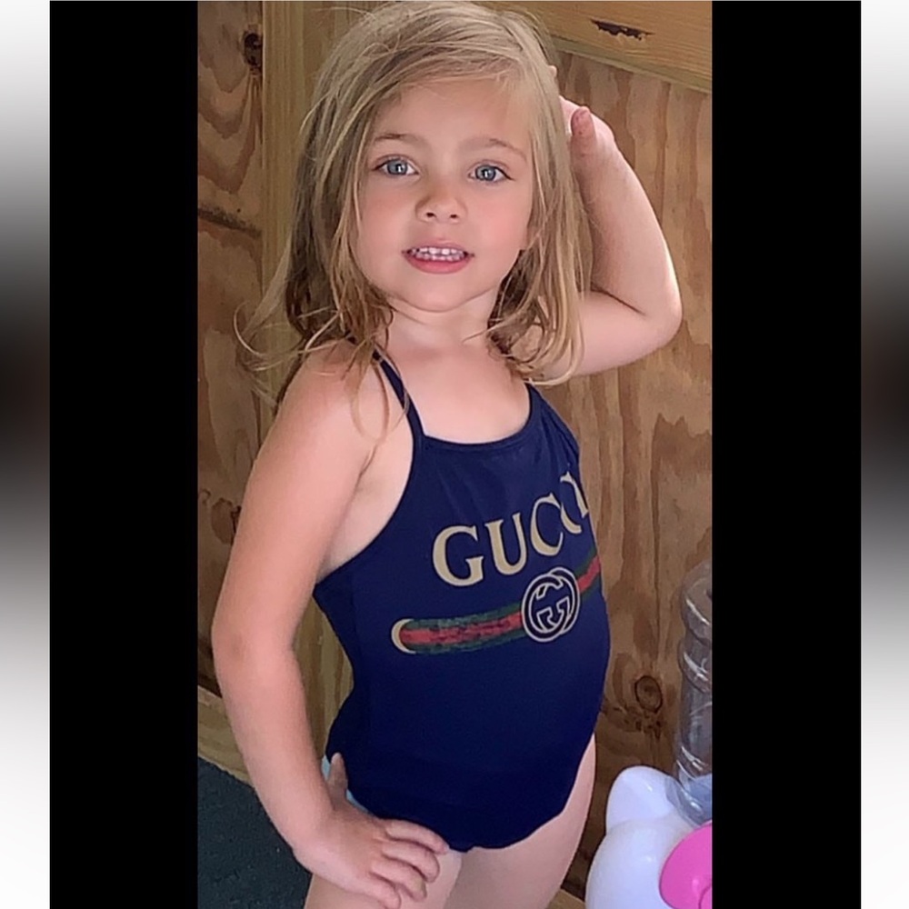 Gucci one piece bathing suit from saks